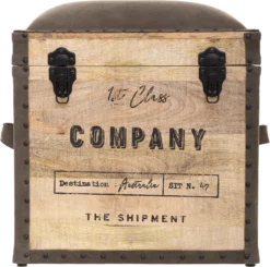 ATMOSPHERA MALLE POUF COLONIAL