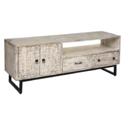 ATMOSPHERA MEUBLE TV 2 TIROIRS 2 PORTES AJAY