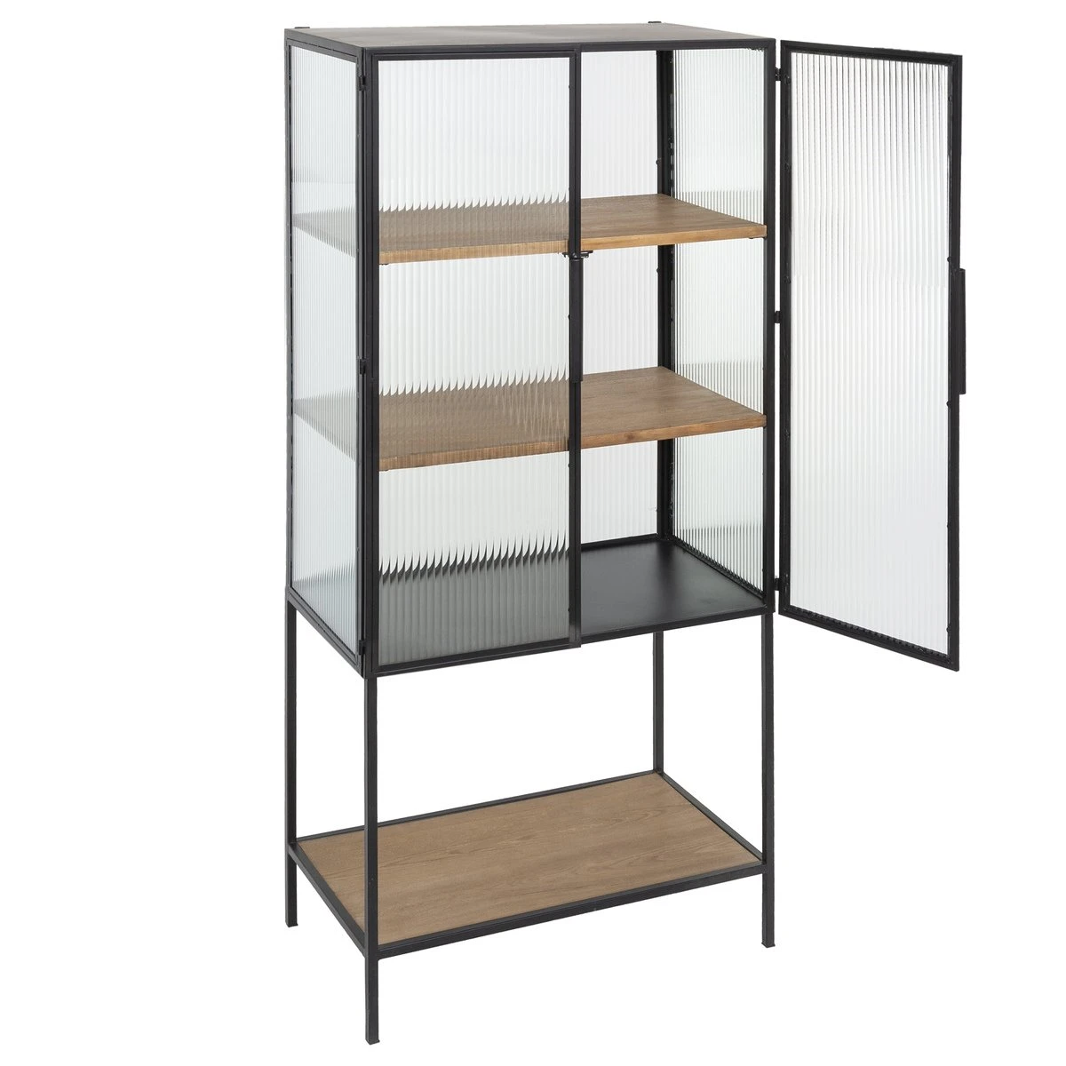 ATMOSPHERA VITRINE BIBLIOTHEQUE 2 PORTES BAKOS 2 ATMOSPHERA VITRINE BIBLIOTHEQUE 2 PORTES BAKOS – Image 2