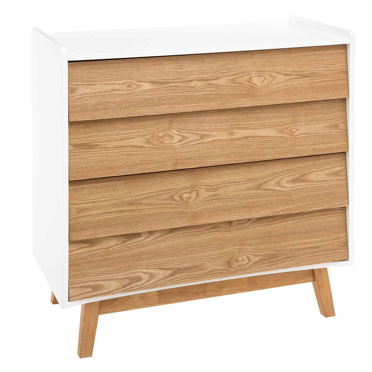 ATMOSPHERA COMMODE 4 TIROIRS ELVA BLANC 1 ATMOSPHERA COMMODE 4 TIROIRS ELVA BLANC
