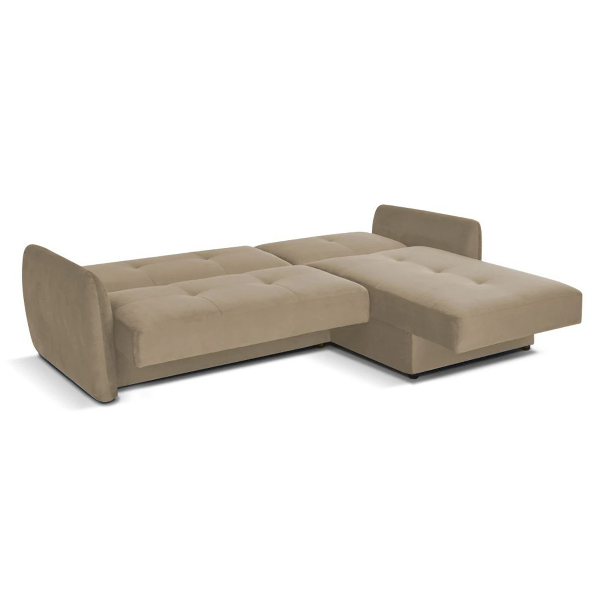 CORALIE CANAPE ANGLE DROIT CONVERTIBLE BEIGE 5 CORALIE CANAPE ANGLE DROIT CONVERTIBLE BEIGE – Image 5