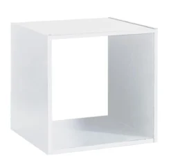 Five ETAGERE BOIS 1 CASE MIX BLANC