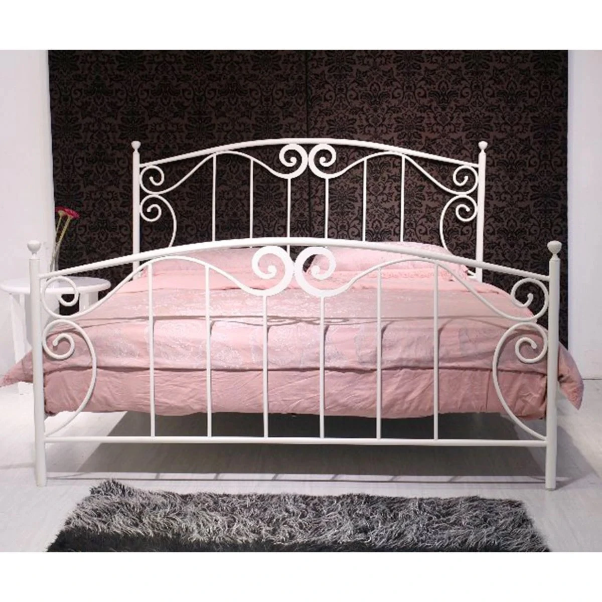 ELSA LIT 160X200 BLANC 1 ELSA LIT 160X200 BLANC