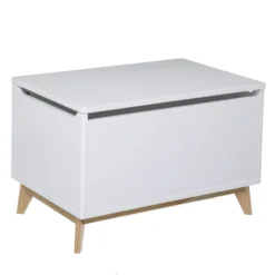 ATMOSPHERA COFFRE BOIS ET BLANC