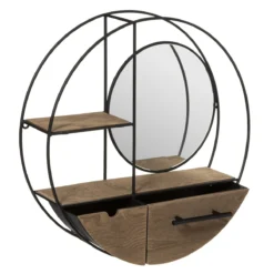 ATMOSPHERA ETAGERE MURALE METAL D.50X12CM 5 ATMOSPHERA ETAGERE MURALE METAL D.50X12CM -ATMOSPHERA Shop c79d7396b44b6af554e51595c9c8bd46361e7b39 2108000552 3