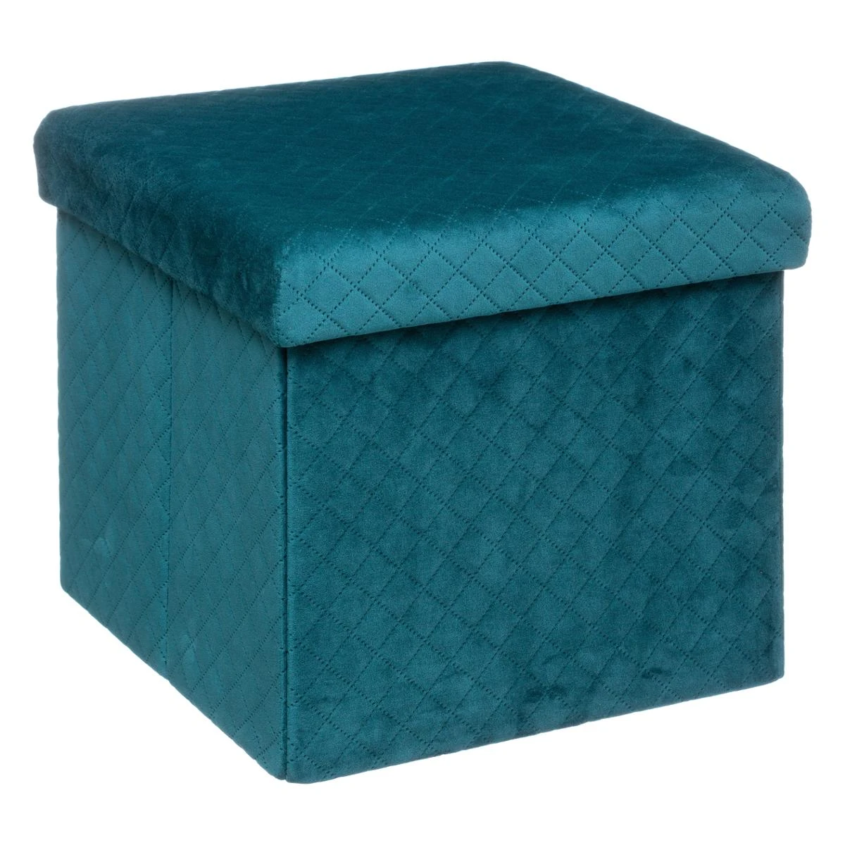 Five POUF PLIABLE BLEU 31X31CM 2 Five POUF PLIABLE BLEU 31X31CM – Image 2