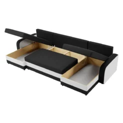 CANAPE KRIS ANGLE PANORAMIQUE NOIR BLANC CASSE 7 CANAPE KRIS ANGLE PANORAMIQUE NOIR BLANC CASSE -ATMOSPHERA Shop d2bc31711479aff12f602b8cc10111233b1ab226 2204000241 3