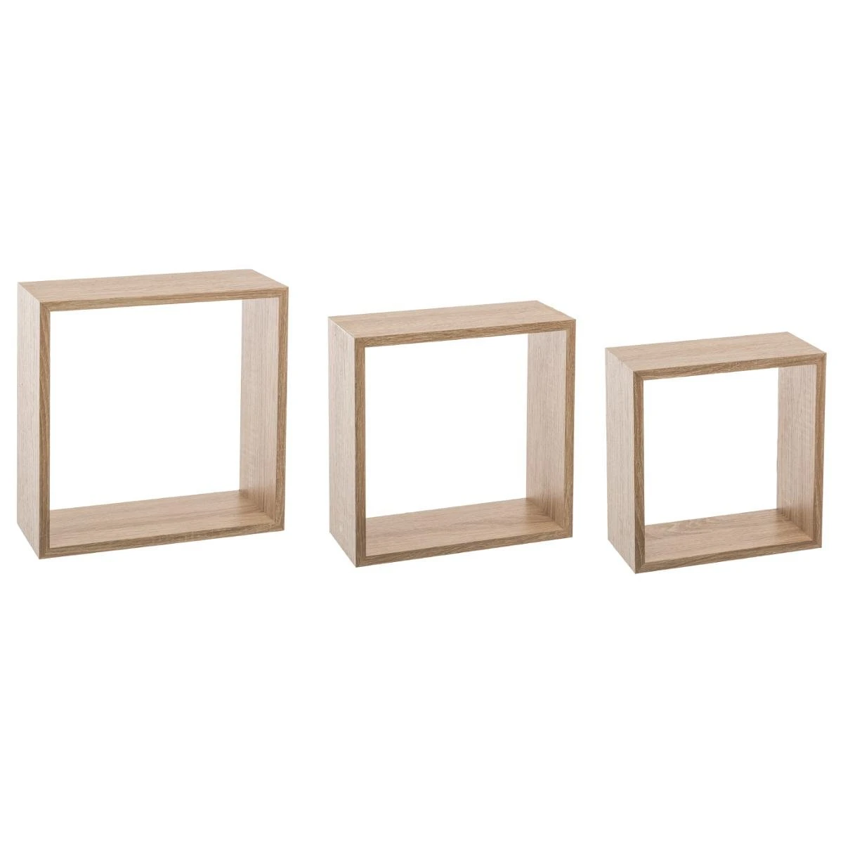 Five ETAGERE MURALE CUBE CHENE NATUREL L 3 TAILLES 2 Five ETAGERE MURALE CUBE CHENE NATUREL L 3 TAILLES – Image 2