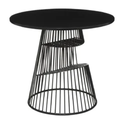 TABLE CAFE PORTE REVUE WYAT NOIR