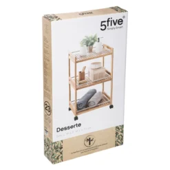 Five DESSERTE 3 TABLETTES BAMBOU -ATMOSPHERA Shop f8d870fdf870ed6fe314f60bc8177a01243254f0 170152701