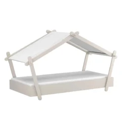 LODGE LIT 90X200 SOMMIER INCLUS GRIS CLAIR -ATMOSPHERA Shop fb180ab986f1782ece4f0ab33e7fa3bf968e8c83 2202000926 3